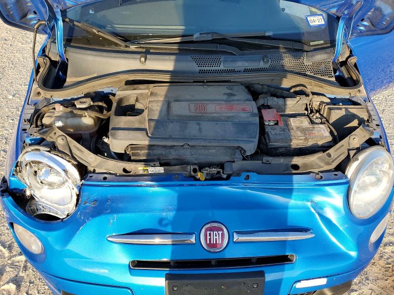 69440076 :رقم المزاد ، 3C3CFFKR6HT699759 vin ، 2017 Fiat 500 مزاد بيع