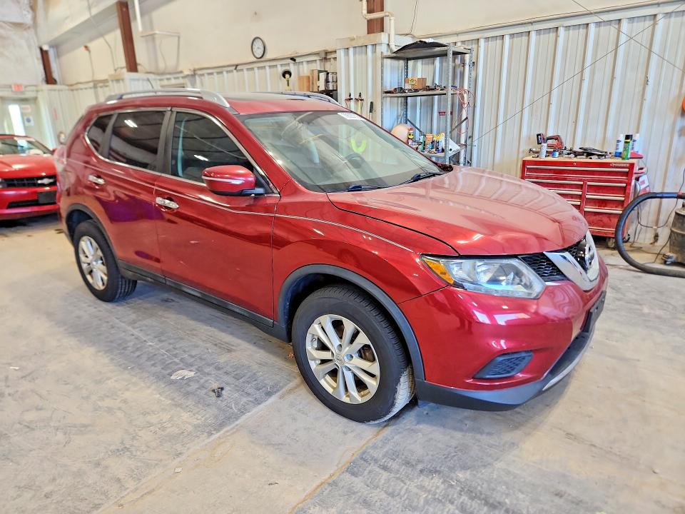 70523716 :رقم المزاد ، 5N1AT2MV3FC907891 vin ، 2015 Nissan Rogue مزاد بيع