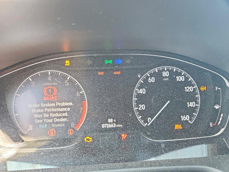 69397806 :رقم المزاد ، 1HGCV1F37KA170280 vin ، 2019 Honda Accord مزاد بيع