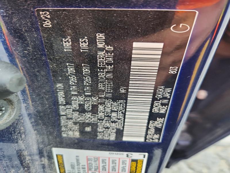 Aukcja sprzedaży 2023 Toyota 4runner, vin: JTEEU5JR9P5295578, numer aukcji: 68395986