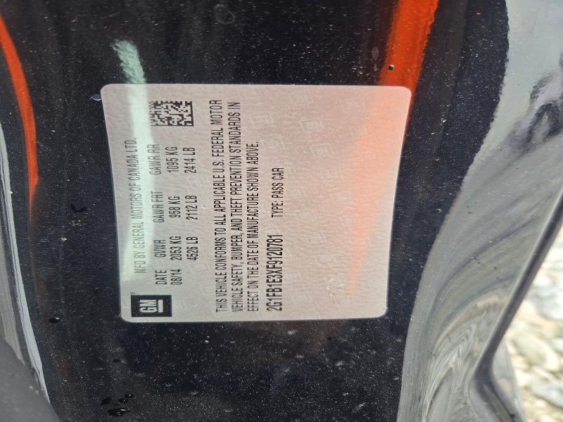 Aukcja sprzedaży 2015 Chevrolet Camaro, vin: 2G1FB1E3XF9120781, numer aukcji: 71009666