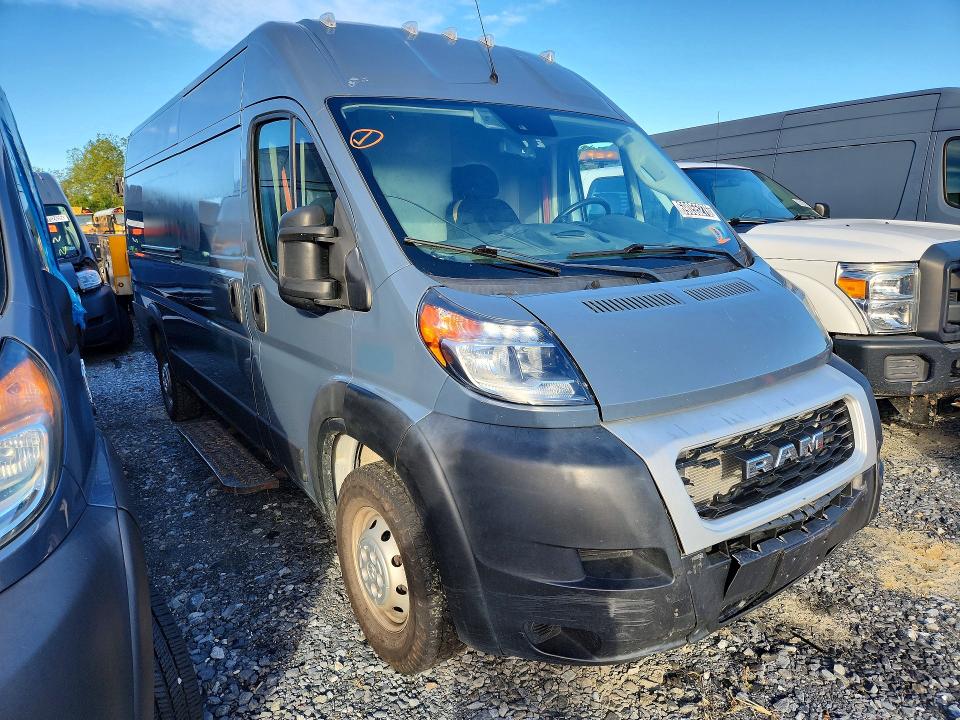 2021 Ram Promaster 3500 მანქანა იყიდება აუქციონზე, vin: 3C6MRVJG9ME535543, აუქციონის ნომერი: 69055276