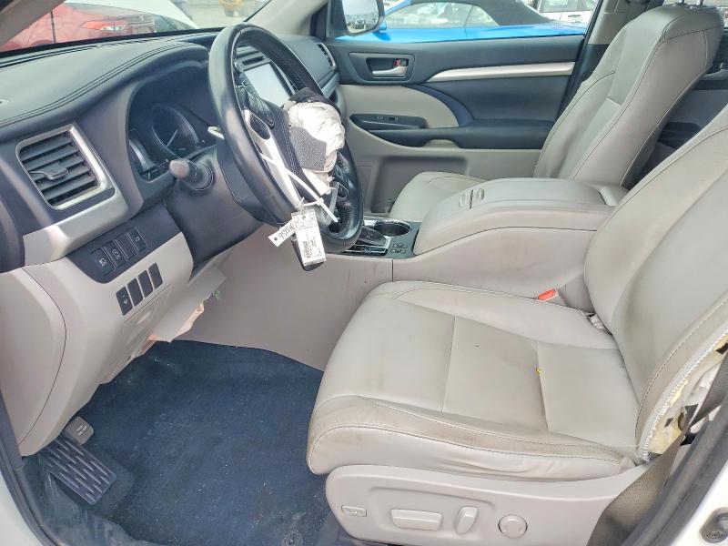 2017 Toyota Highlander მანქანა იყიდება აუქციონზე, vin: 5TDKZRFH3HS512375, აუქციონის ნომერი: 67715656