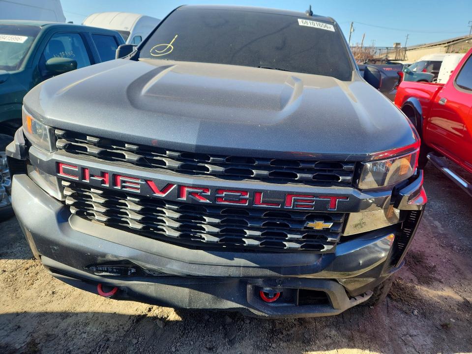 68101656 :رقم المزاد ، 1GCPWBEK1MZ381555 vin ، 2021 Chevrolet Silverado مزاد بيع