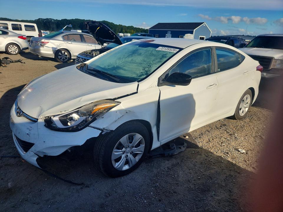 70139526 :رقم المزاد ، 5NPDH4AE9GH704934 vin ، 2016 Hyundai Elantra مزاد بيع