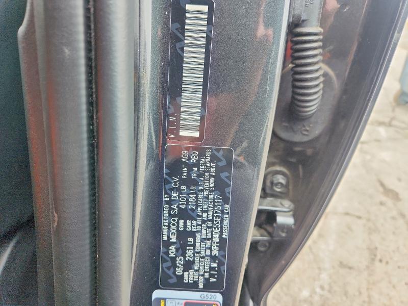 67299116 :رقم المزاد ، 3KPFW4DE5SE175117 vin ، 2025 Kia K4 مزاد بيع
