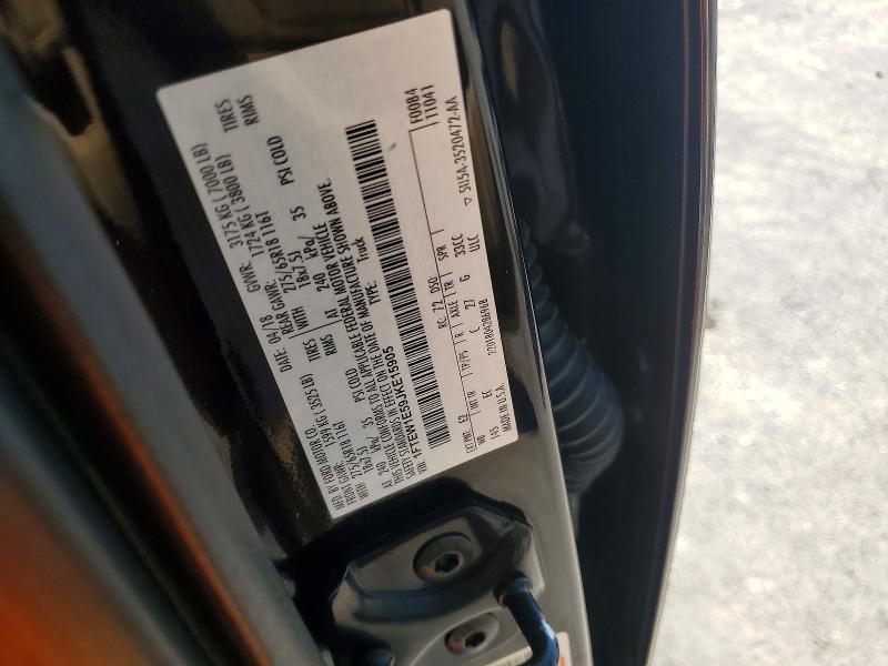 Продажа на аукционе авто 2018 Ford F150, vin: 1FTEW1E59JKE15905, номер лота: 70103676