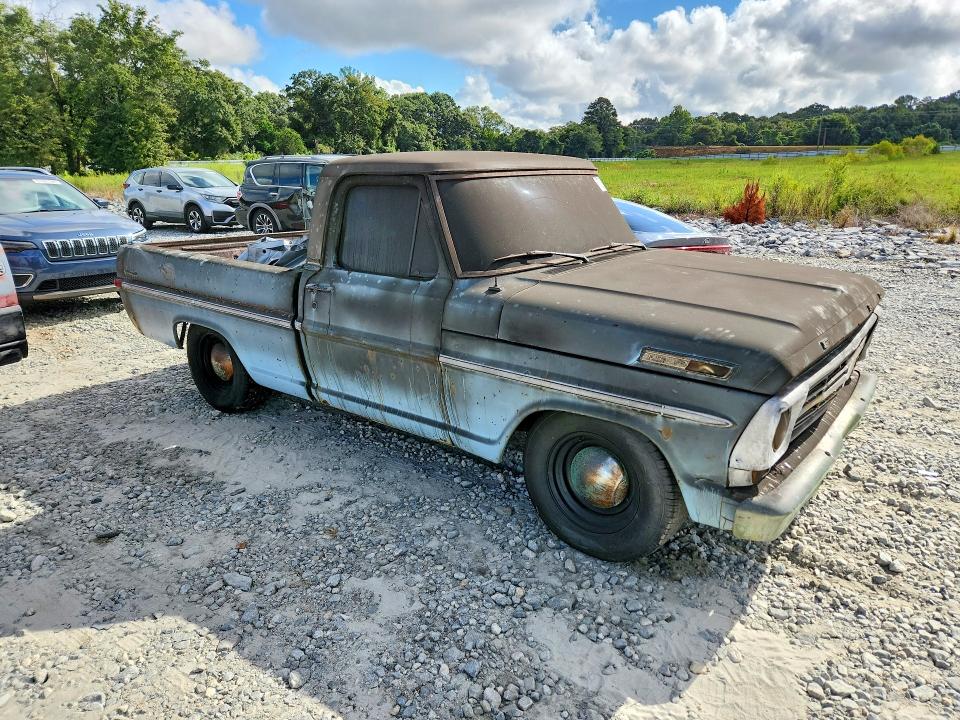 1968 Ford F100 მანქანა იყიდება აუქციონზე, vin: F10YLC72676, აუქციონის ნომერი: 67255376