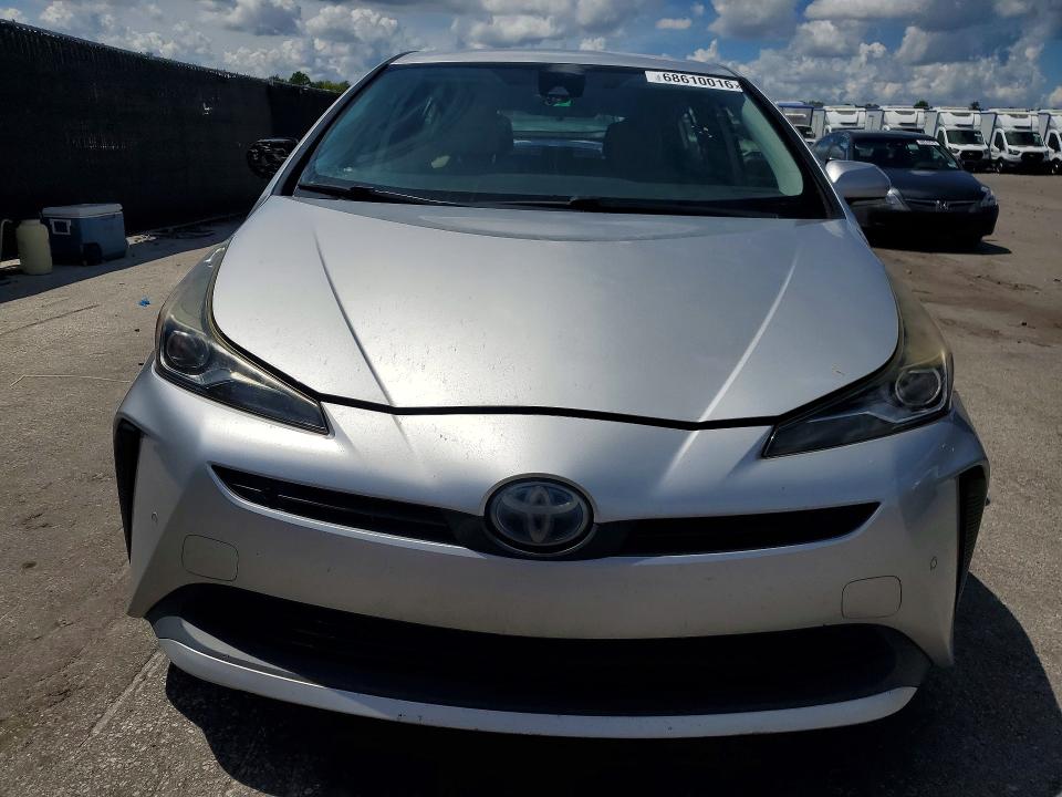 68610016 :رقم المزاد ، JTDKARFU3K3078228 vin ، 2019 Toyota Prius مزاد بيع
