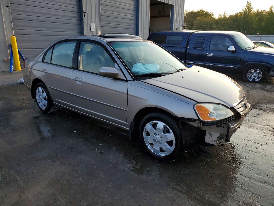 66110576 :رقم المزاد ، 2HGES26741H562899 vin ، 2001 Honda Civic مزاد بيع