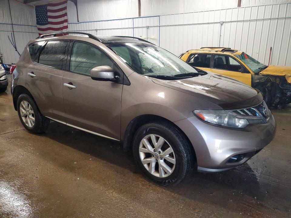 2011 Nissan Murano მანქანა იყიდება აუქციონზე, vin: JN8AZ1MW4BW168937, აუქციონის ნომერი: 70041306