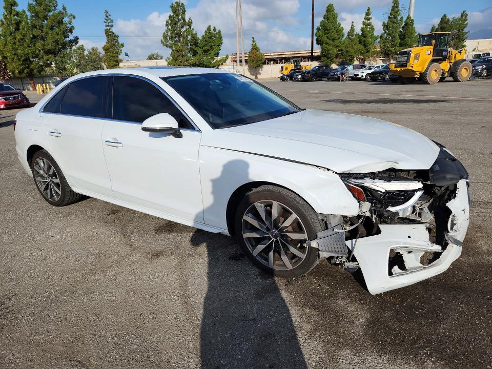 2020 Audi A4 მანქანა იყიდება აუქციონზე, vin: WAUHMAF43LA060342, აუქციონის ნომერი: 68717416