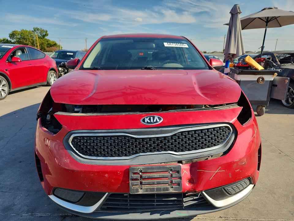 2019 Kia Niro მანქანა იყიდება აუქციონზე, vin: KNDCB3LC7K5266362, აუქციონის ნომერი: 68738506