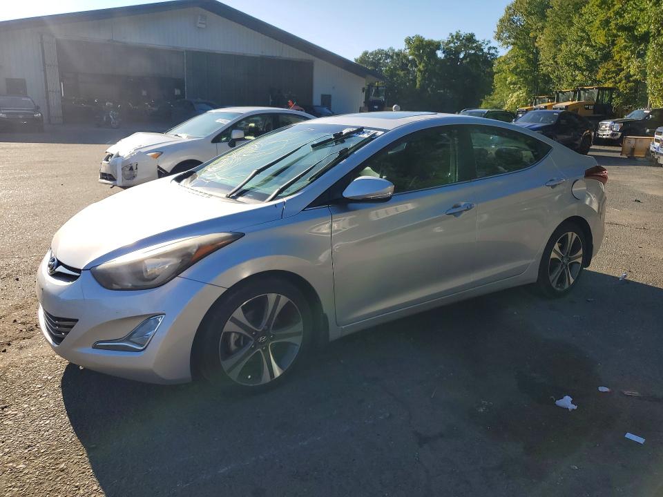 2014 Hyundai Elantra მანქანა იყიდება აუქციონზე, vin: KMHDH4AH3EU153344, აუქციონის ნომერი: 68945746