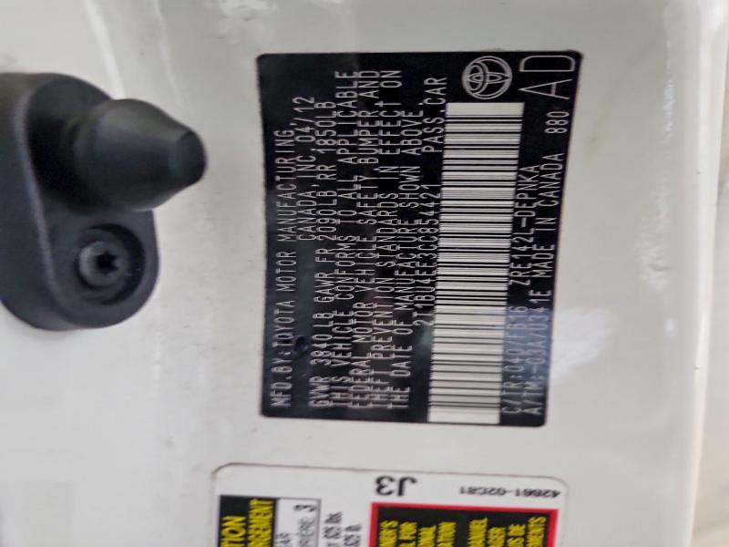 Aukcja sprzedaży 2012 Toyota Corolla, vin: 2T1BU4EE3CC854421, numer aukcji: 70791456