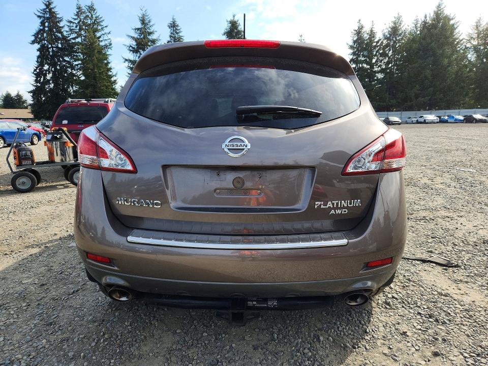 66863526 :رقم المزاد ، JN8AZ1MWXEW503719 vin ، 2014 Nissan Murano مزاد بيع
