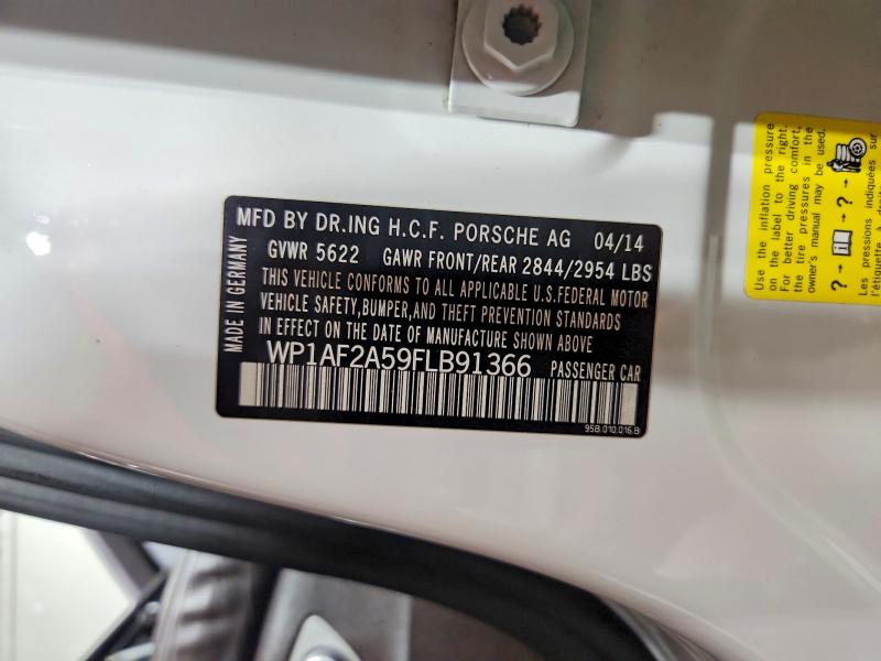 Продажа на аукционе авто 2015 Porsche Macan, vin: WP1AF2A59FLB91366, номер лота: 70485576