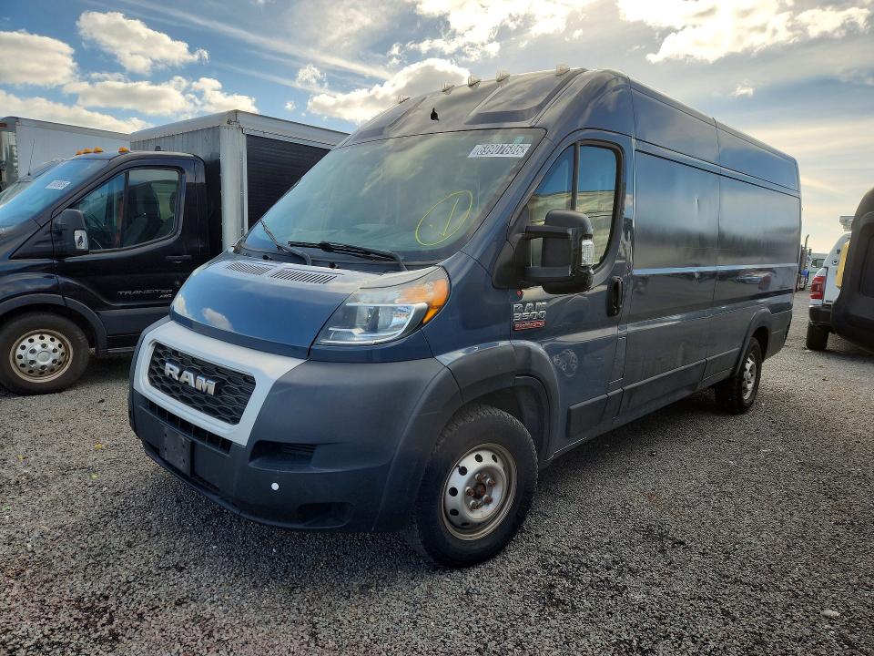 2020 Ram Promaster 3500 მანქანა იყიდება აუქციონზე, vin: 3C6URVJG3LE136318, აუქციონის ნომერი: 69907686