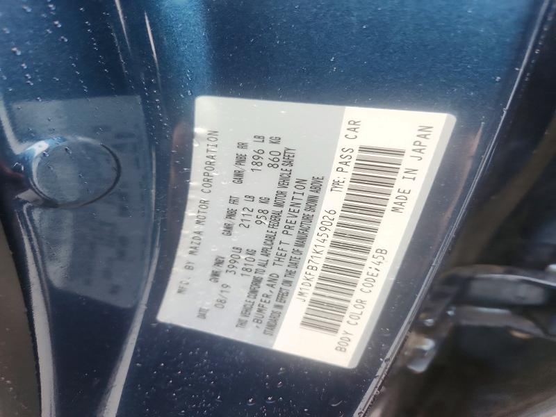 Продаж на аукціоні авто 2019 Mazda Cx-3, vin: JM1DKFB71K1459026, номер лоту: 67850956