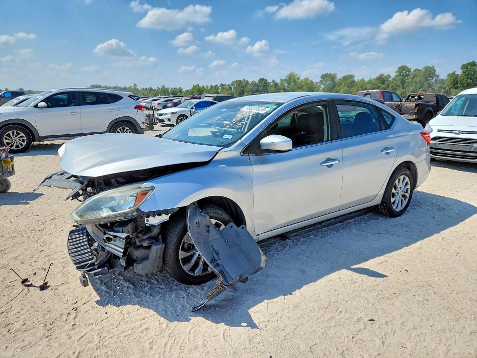 2019 Nissan Sentra მანქანა იყიდება აუქციონზე, vin: 3N1AB7AP5KL604798, აუქციონის ნომერი: 70331056