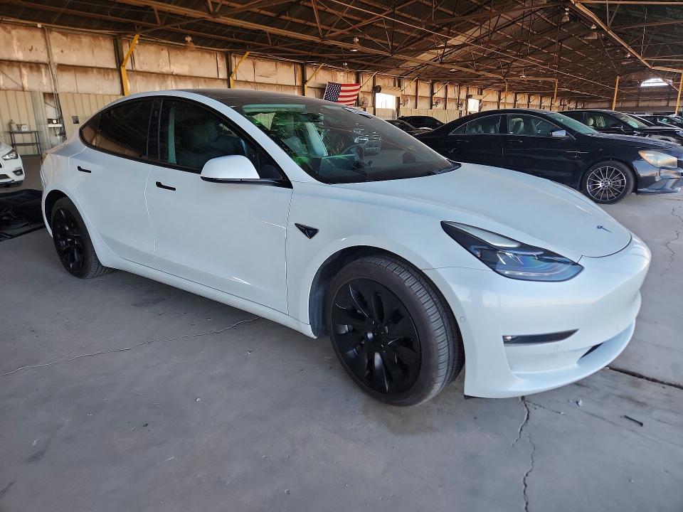 68690706 :رقم المزاد ، 5YJ3E1EB3MF869763 vin ، 2021 Tesla Model 3 مزاد بيع