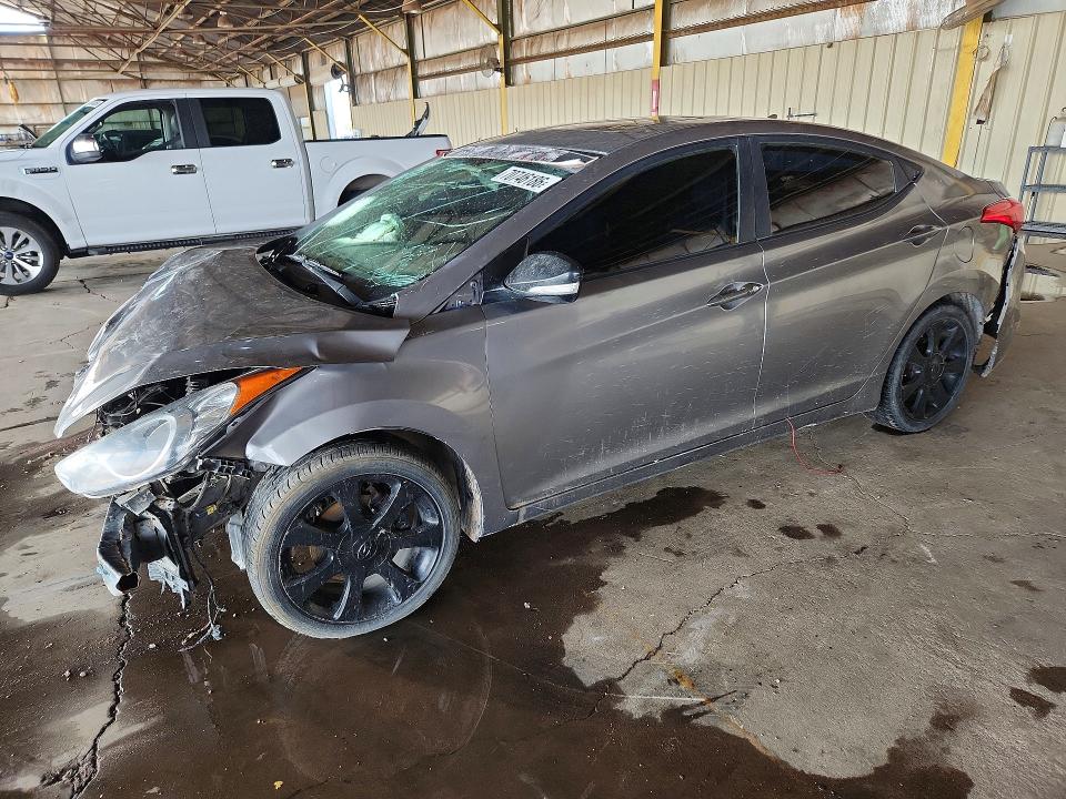70746186 :رقم المزاد ، KMHDH4AE7BU101233 vin ، 2011 Hyundai Elantra مزاد بيع