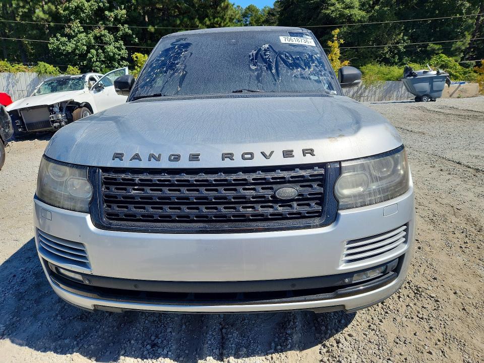 Продаж на аукціоні авто 2015 Land Rover Range Rover, vin: SALGS2VF3FA210492, номер лоту: 70618736
