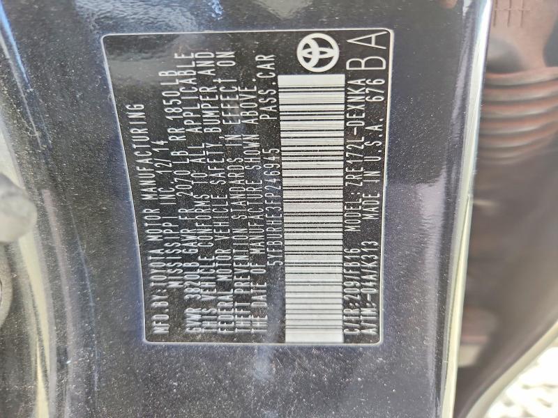 Продаж на аукціоні авто 2015 Toyota Corolla, vin: 5YFBURHE3FP246945, номер лоту: 68712636