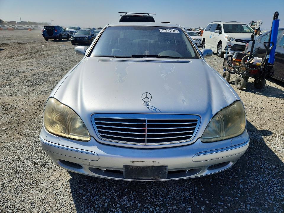 Aukcja sprzedaży 2002 Mercedes-benz S, vin: WDBNG70J32A292239, numer aukcji: 70311786