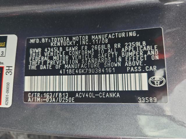 Продаж на аукціоні авто 2009 Toyota Camry, vin: 4T1BE46K79U384161, номер лоту: 68572606