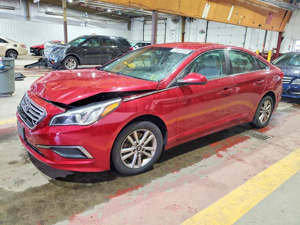 70697386 :رقم المزاد ، 5NPE24AF2GH393958 vin ، 2016 Hyundai Sonata مزاد بيع