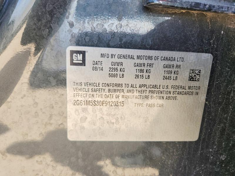 Aukcja sprzedaży 2015 Cadillac Xts, vin: 2G61M5S30F9120315, numer aukcji: 68406196