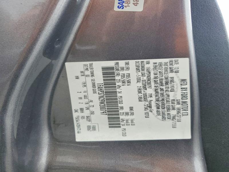Продажа на аукционе авто 2009 Ford Focus, vin: 1FAHP37N29W200797, номер лота: 68267866