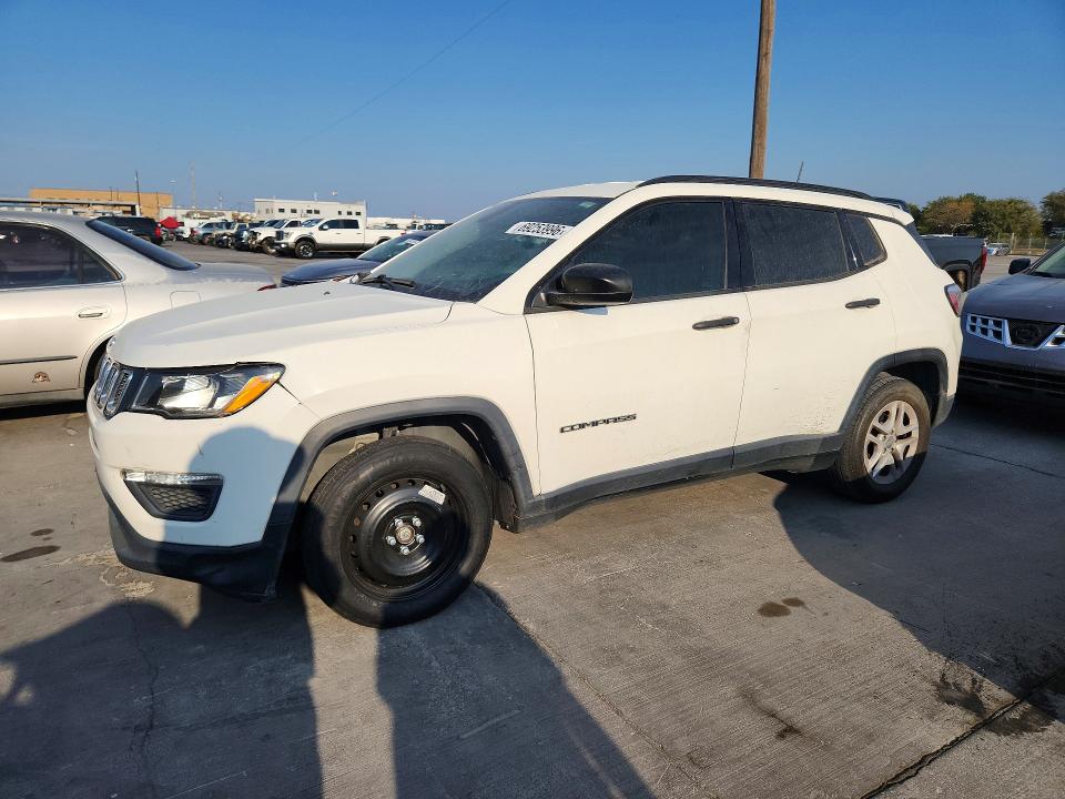 2018 Jeep Compass მანქანა იყიდება აუქციონზე, vin: 3C4NJCAB0JT125251, აუქციონის ნომერი: 69253996