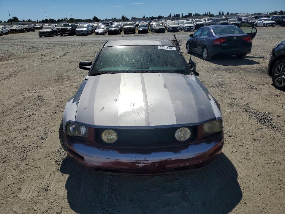 70713356 :رقم المزاد ، 1ZVHT82H975227533 vin ، 2007 Ford Mustang مزاد بيع