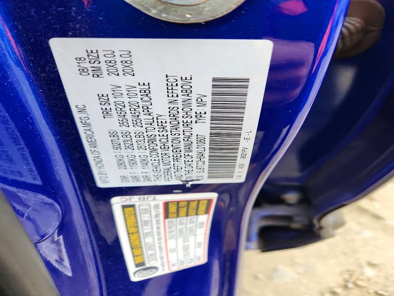 Aukcja sprzedaży 2019 Acura Rdx, vin: 5J8TC2H64KL010607, numer aukcji: 70624526