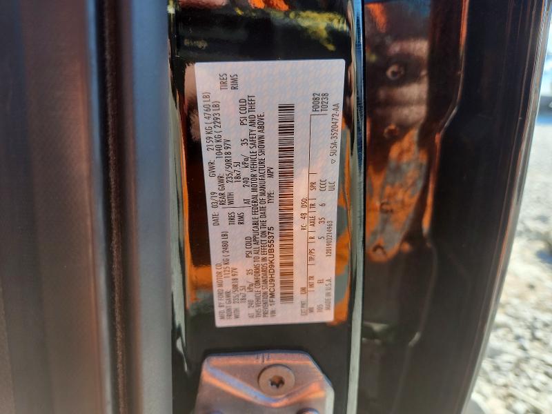 Aukcja sprzedaży 2019 Ford Escape, vin: 1FMCU9HD9KUB55375, numer aukcji: 70346296
