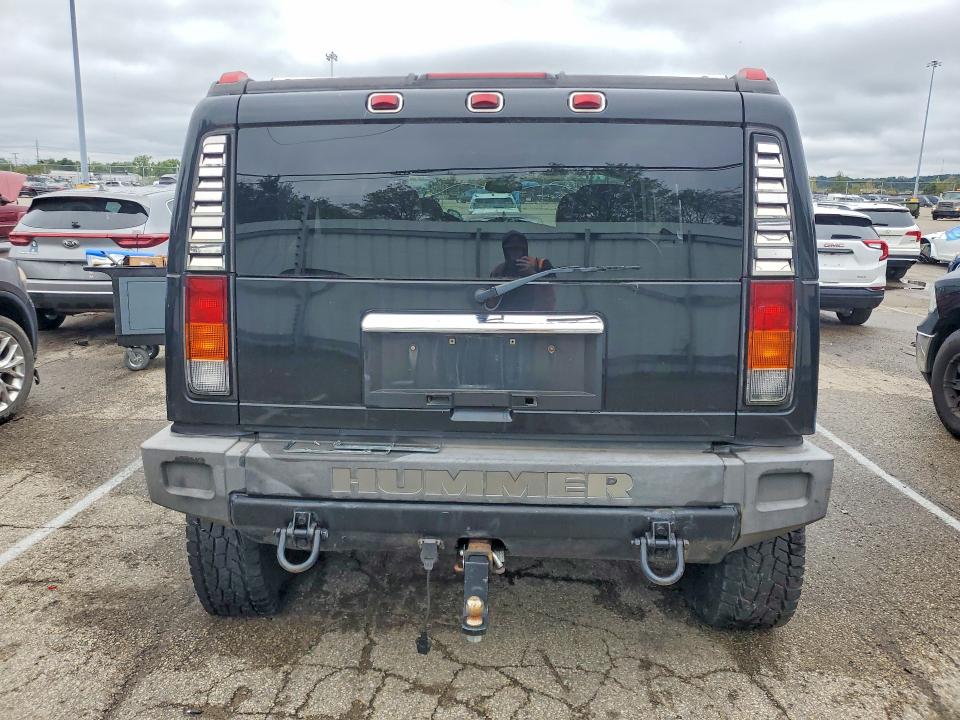 2004 Hummer H2 მანქანა იყიდება აუქციონზე, vin: 5GRGN23U24H100200, აუქციონის ნომერი: 68332806