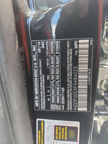 67284126 :رقم المزاد ، 4JGDF6EEXFA484023 vin ، 2015 Mercedes-benz Gl مزاد بيع