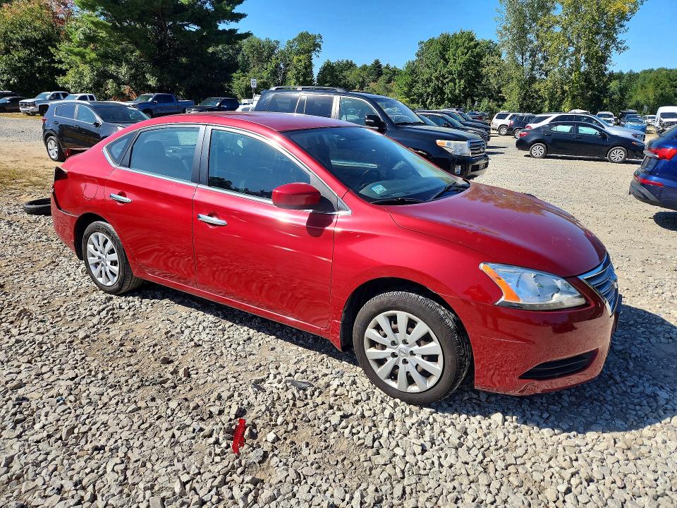 2014 Nissan Sentra მანქანა იყიდება აუქციონზე, vin: 3N1AB7AP0EY296379, აუქციონის ნომერი: 68557606