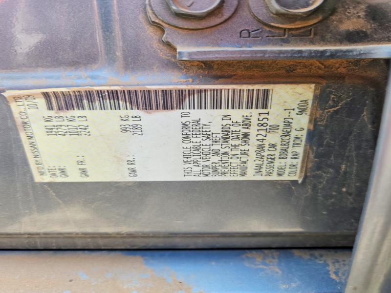 Aukcja sprzedaży 2010 Nissan Altima, vin: 1N4AL2AP8AN421851, numer aukcji: 69229086