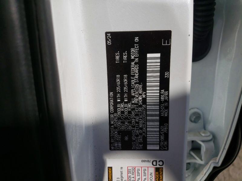 Aukcja sprzedaży 2025 Lexus Nx 350h, vin: JTJGKCEZ5S2044758, numer aukcji: 66774486