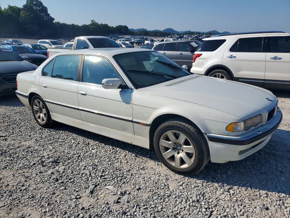 2001 Bmw 740 მანქანა იყიდება აუქციონზე, vin: WBAGH83491DP19694, აუქციონის ნომერი: 67425026