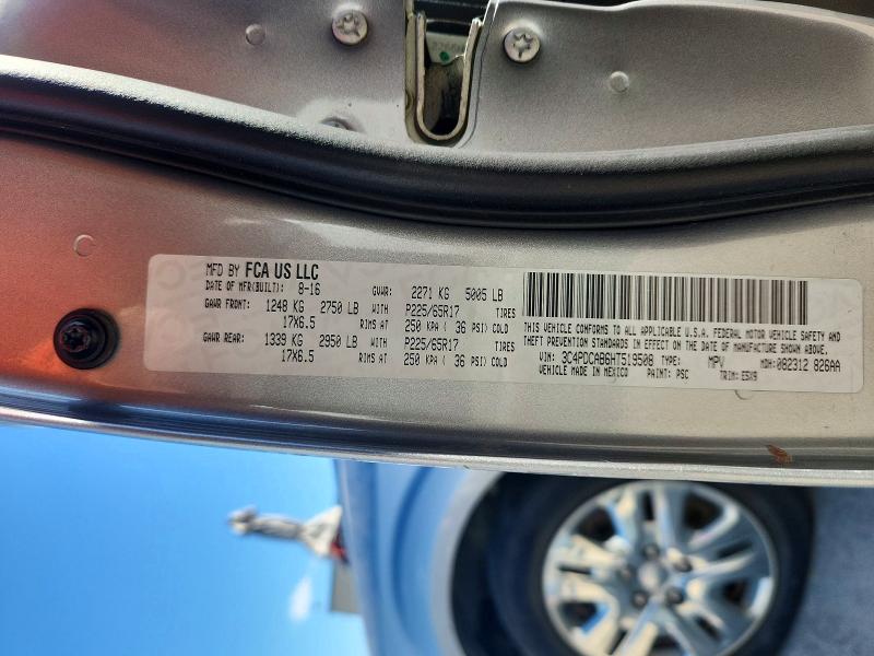 2017 Dodge Journey მანქანა იყიდება აუქციონზე, vin: 3C4PDCAB6HT519508, აუქციონის ნომერი: 68871566