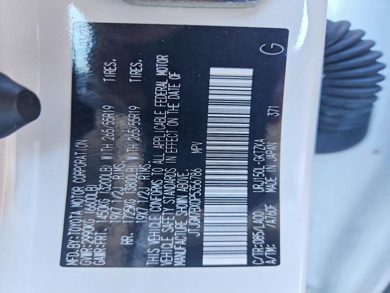 Aukcja sprzedaży 2023 Lexus Gx, vin: JTJGM7BX0P5356786, numer aukcji: 67523206