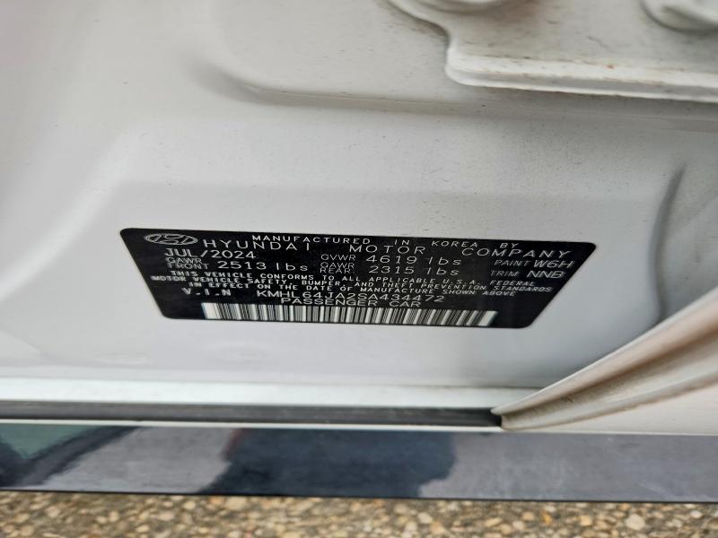 Продаж на аукціоні авто 2025 Hyundai Sonata, vin: KMHL64JA2SA434472, номер лоту: 69701246