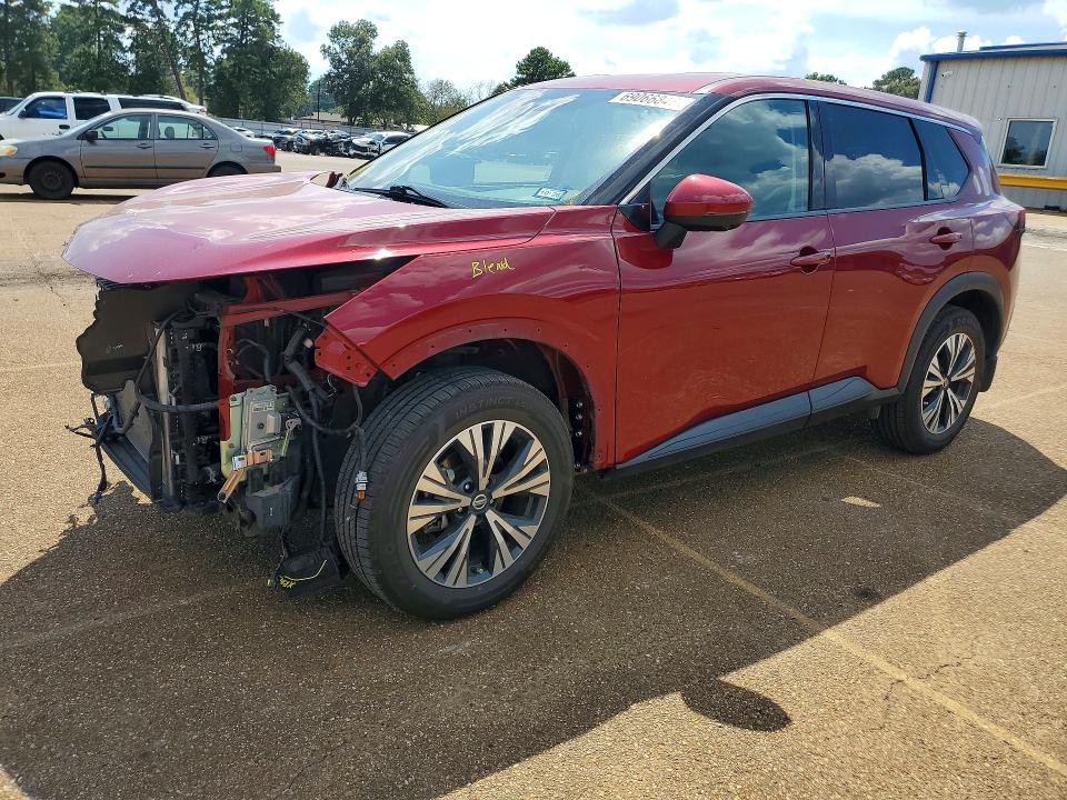 69066846 :رقم المزاد ، 5N1AT3BA2MC825220 vin ، 2021 Nissan Rogue مزاد بيع