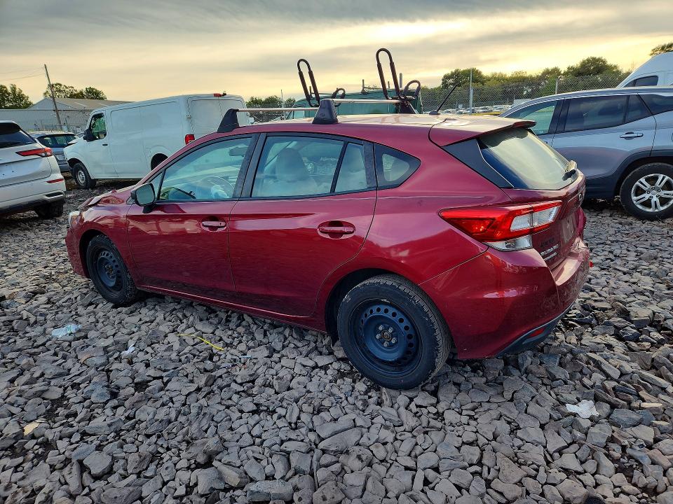 2019 Subaru Impreza მანქანა იყიდება აუქციონზე, vin: 4S3GTAA65K3724945, აუქციონის ნომერი: 70512316