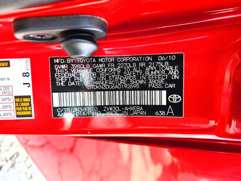 Продаж на аукціоні авто 2010 Toyota Prius, vin: JTDKN3DU6A0192695, номер лоту: 69735386