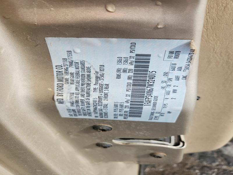 Продаж на аукціоні авто 2007 Ford Focus, vin: 1FAFP34N67W324015, номер лоту: 68421396